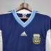 Argentina 1998 World Cup Away Dark Blue Soccer Jersey